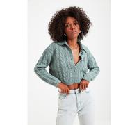 trendyol Cardigan in Mint - Größe L | Damen Pullover Cardigans