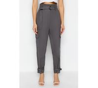trendyol Cargohose in Grau - Größe 40 | Damenhosen
