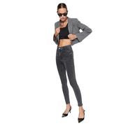 TRENDYOL Damen Anthracite High Waist Skinny Twoaw24je00066 Jeans, Anthracite, 44 EU