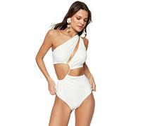 TRENDYOL Damen Badeanzug, Einfarbig Bademode