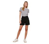 Trendyol Damen Basic and Bermuda Casual Shorts, Schwarz, 38 EU