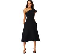 Trendyol Damen Black A-Geschnittener Bogen detaillierte gewebte Elegante Abendkleid TPRSS24L00105, Black 38