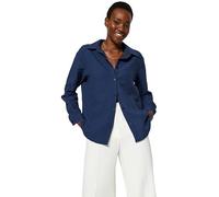 TRENDYOL Damen Damen Gerade Lange Ärmel Plus Size Hemd Shirt