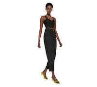 TRENDYOL Damen Damenhose, Hohe Taille, Gerades Bein, Karottenhose Hose (1er Pack)