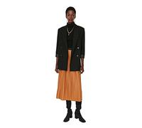 Trendyol Damen Design Maxi A-Linie Wickelschnitt Webstoff Skirt, Camelfarben, 36