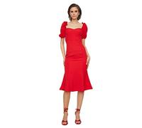 TRENDYOL Damen Detailliertes Kleid Installieren. Dress, Rot, 36 EU