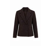 Trendyol Damen einreihiger Blazer, lang, regular fit - Dunkelbraun EU 38 / UK 10