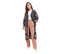 Trendyol Damen Ethnisch Lange Ärmel Regulär Hijab-Cardigan