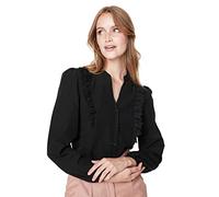 Trendyol Damen Gerade Lange Ärmel Regulär Hemd