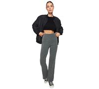 Trendyol Damen Gerade Normale Taille Hose