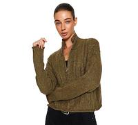 Trendyol Damen Haarzopf Lange Ärmel Regulär Strickjacke