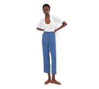 TRENDYOL Damen High Waist Straight Pants Hose, Navy Blau, 36