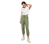 Trendyol Damen Jogger Hosen Pants, Grün, 36 EU