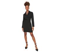 Trendyol Collection Rotes Mini-webkleid Mit Jackenkragen für Damen - 34