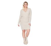 TRENDYOL Damen Mini Jile Regular Dress Kleid, Beige, 38