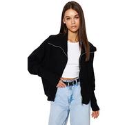Trendyol Damen Oversize Basic Cowl Neck Knitwear Cardigan Hemd