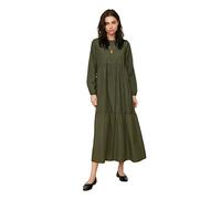 Trendyol Damen Rundkragen-saucet. Dress, Khaki, 42 EU