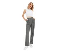 TRENDYOL Damen Spacious Trousers Large Pants, Grau, 36 EU