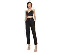 TRENDYOL Damen Stone Domed Trousers. Pants, Schwarz, 42 EU