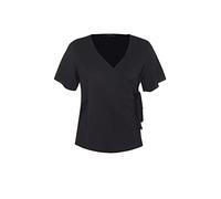 Trendyol Damen Strickbluse in Übergröße Hemd, Schwarz, 4XL Größen