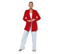 TRENDYOL Damen Trendyol Bey Tket Blazer Trendyol Red Classic Jacket, Red, (1er Pack)