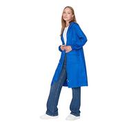 TRENDYOL Damen Trendyol Dames Regular Parkas Plain Woven trenchcoat Coat, Dunkelblau, 36 EU