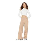 TRENDYOL Damen Trendyol Herren Hoher Bund Jogginghose Sweatpants, Beige, XS EU