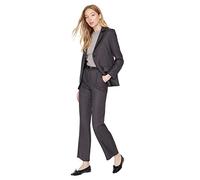 TRENDYOL Damen Trendyol Herren Hoher Bund Wide Leg Hose Pants, Grau, 42 EU