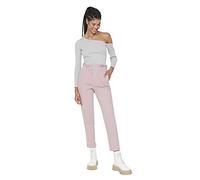 TRENDYOL Damen Trendyol Herren More Sustainable Mittlerer Bund Mom Jeans Jeans Normal Waist Denim Mom Light Blue Jeans, Rosa, 40