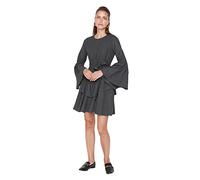 TRENDYOL Damen Twoaw21el0635/Anthracite Kleid, Anthrazit, 34 EU