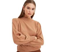 TRENDYOL Damen Twoaw21kz0817 Sweatshirt, Camelfarben, S EU