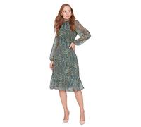 Trendyol Damen TWOAW23EL01436 Kleid, Grün, 36