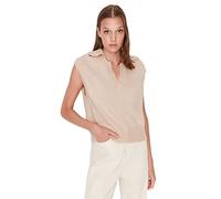 TRENDYOL Damen twoaw23sv00147/bej Sweater, Beige, L EU