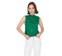TRENDYOL Damen Twoaw23sv00168/Yeşil Sweater, Grün, M EU