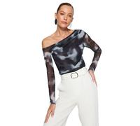 TRENDYOL Damen Twoaw24bz00051 Bluse (1er Pack)