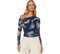 Trendyol Damen TWOAW24BZ00051 Bluse, Öl, M