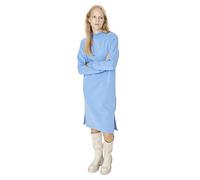 Trendyol Damen Woman Mini Bodycon Hochabschließender Kragen Gestrickt Kleid, Gray, L