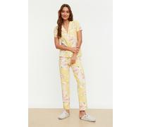 Trendyol Femmes Col de chemise Pyjama Ensemble 2 pieces M