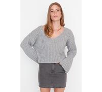 Trendyol Femmes Col en V Chandail S