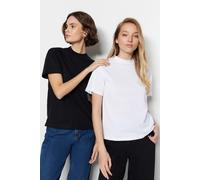 Trendyol Femmes Demi-col roulé T-shirt 2 pieces S
