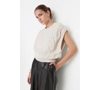 Trendyol Femmes/Filles Vélo Collier Bras standard basique Chandail S