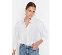 trendyol Hemd in Weiß - Größe 36 | Damen Blusen