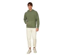 TRENDYOL Herren Kapuzensweatshirt in Oversize-Optik Sweatshirt, Khaki, XL