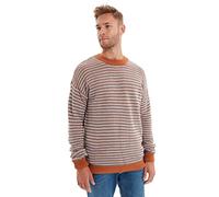 Trendyol Herren Regular Fit Basic Rundhals Gewebter Pullover Sweatshirt, Camel, Large