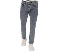 TRENDYOL Herren Trendyol Herren Mittlerer Bund Slim Jeans, Marineblau, 33 EU