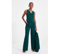 trendyol Hose in Petrol - Größe 40 | Damenhosen