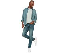 Trendyol, Indigo-Herren-Skinny Fit Jeans, Indigo, 34