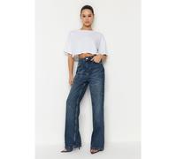 trendyol Jeans - Comfort fit - in Blau - Größe 40 | Damenjeans