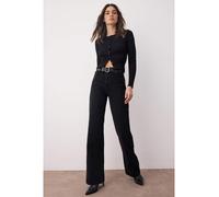 trendyol Jeans - Comfort fit - in Schwarz - Größe 34 | Damenjeans