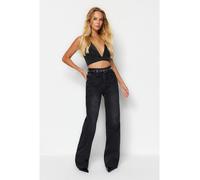 trendyol Jeans - Comfort fit - in Schwarz - Größe 36 | Damenjeans